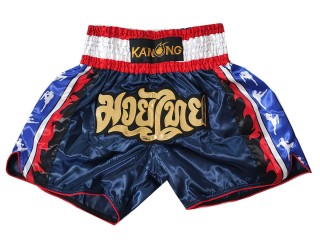 Kanong Kickboxen Hose : KNS-149-Marineblau