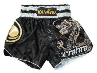 Kanong Kickboxen Hose : KNS-505-Schwarz