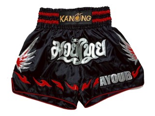 Kanong Kickboxing Hose mit eigenen namen : KNSCUST-1309