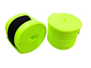 Kanong Elastische Boxbandagen : KN-Handbandagen-E-Limette