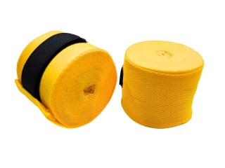 Kanong Elastische Boxbandagen : KN-Handbandagen-E-Gelb
