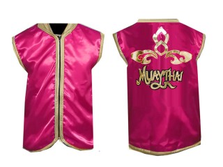Personalisierte Boxjacke für Cornerman : KNCMJ-121-Rosa