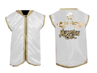 Personalisierte Boxjacke für Cornerman : KNCMJ-121-Weiß