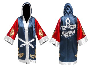 Kanong Boxmäntel personalisieren : KNFIR-143-Rot-Marineblau