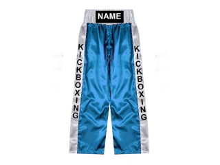 Personalisierte Kickboxhosen : KNPANTS-001-Himmelblau