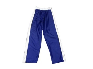 Individualisierte Kickboxhosen : KNPANTS-004-Retro-Blau