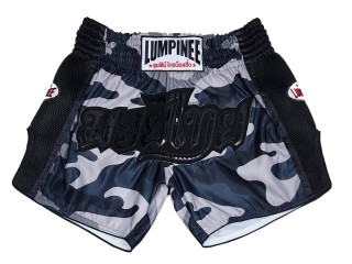 Lumpinee Thai boxen hose : LUM-052-Schwarz-Camo