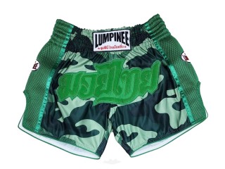 Lumpinee Thai boxen hose : LUM-052-Grün-Camo