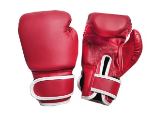 Kanong Kinder Boxhandschuhe : Rot (Klassisches Modell)