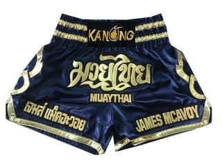 Kanong Personalisierte Kickbox Shorts : KNSCUST-1002 Marine