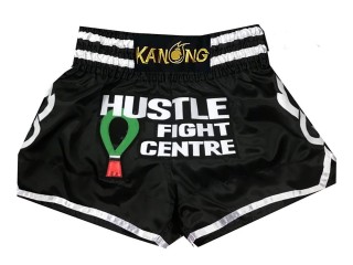 Kanong personalisierte Kickbox Hose : KNSCUST-1053 Schwarz