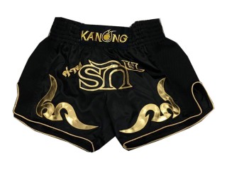 Kanong Kickboxhose selber gestalten : KNSCUST-1091 Schwarz