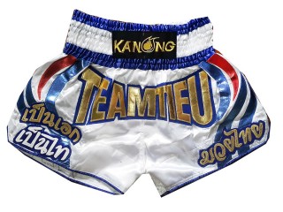 Kanong personalisierte Kickbox Shorts : KNSCUST-1131 Weiss