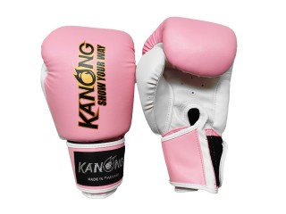 Kanong Trainings-Boxhandschuhe : Hell-Pink