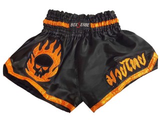 Boxsense Boxshorts für Kinder : BXSKID-013 Schwarz