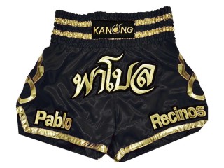 Personalisierte boxershorts : KNBXCUST-2001 Schwarz