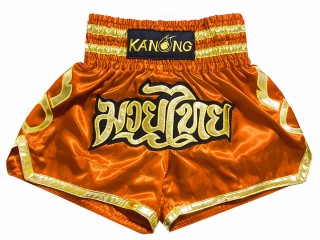 Kanong Kickboxen Hose : KNS-121-Orange