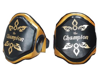 Individueller Champion-Gürtel aus Leder mit Namen oder Logo