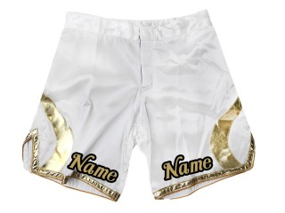 Personalisierte MMA Hose : Weiß