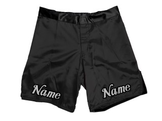 Personalisierte MMA Hose mit eigenen namen : Schwarz