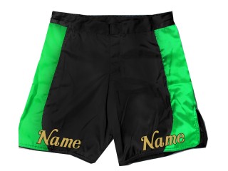 Personalisierte MMA Hose : Schwarz-Grün
