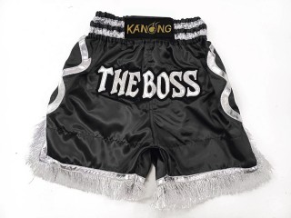 Boxhosen mit namen : KNBXCUST-2048-Schwarz