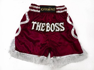 Personalisierte Boxershorts , Boxershorts erstellen : KNBXCUST-2048-Kastanienbraun