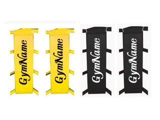 Personalisierte Eckkissen für Boxringe - Boxring Eckpolster 4tlg : Gelb/Schwarz