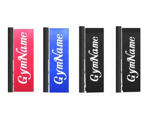 Personalisierte Boxring Spannschlossabdeckung  4tlg : Rot/Blau/Schwarz