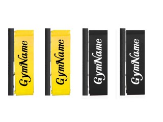 Personalisierte Boxring Spannschlossabdeckung 4tlg : Gelb/Schwarz