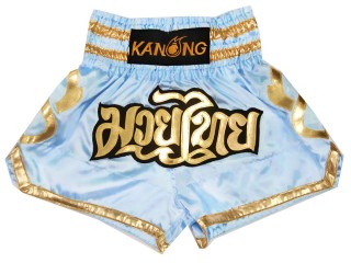 Kanong Kickbox Shorts : KNS-121-Hellblau