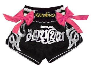 Kanong Kickbox Hosen : KNS-127-Schwarz