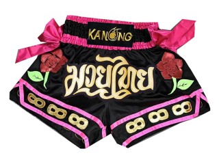 Kanong thai boxhose : KNS-129-Schwarz