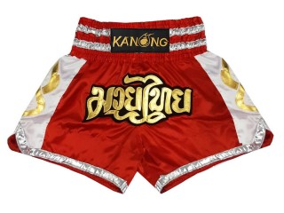 Kanong Kickbox Shorts Kick box Hose : KNS-141-Rot