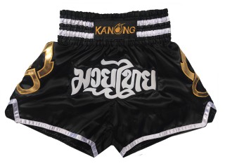 Kanong Kickbox Shorts Kick box Hose : KNS-143-Schwarz