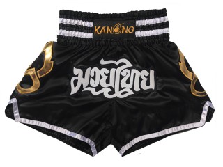 Kanong thai boxhose : KNS-143-Schwarz