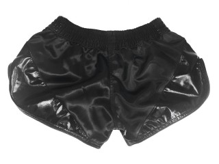 Kanong Kickbox Shorts Thai boxen hosen : KNSRTO-202-Schwarz