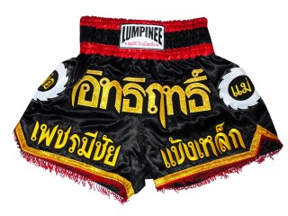Lumpinee Thai boxen hose : LUM-017 Schwarz