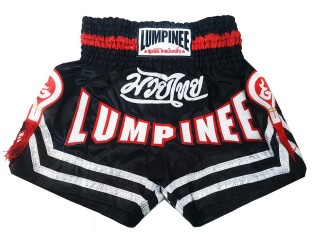 Lumpinee Kickbox Shorts Thai boxen hose : LUM-036-Schwarz