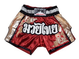 Lumpinee Kick box Shorts: LUM-043-Rot