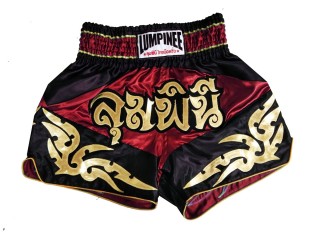 Lumpinee Kickbox Shorts Thai boxen hose : LUM-049-Rot