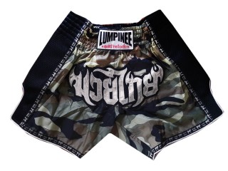Lumpinee Retro Kickbox Shorts : LUMRTO-003-Camo
