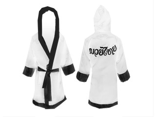 Kanong outfit box für frauen Boxermantel selber gestalten : KNFIR-001-Weiß