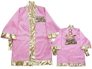 Kanong outfit box für frauen Boxermantel mit eigenen namen : KNFIRCUST-001-Rosa