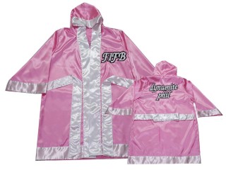 Kanong Boxerkostüm outfit box für frauen mit eigenen namen : KNFIRCUST-002-Rosa