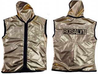 KANONG personalisierte Box jacke mit Kapuze : KNHODCUST-003-Gold
