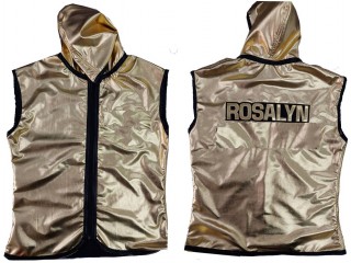 KANONG personalisierte Boxjacke mit Kapuze : KNHODCUST-003-Gold