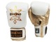 Kanong Boxhandschuhe : Thai Power Weiß/Gold