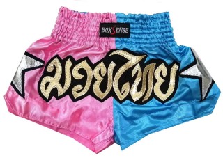 Boxsense boxhose kinder  : BXSKID-006 Rosa-Himmelblau