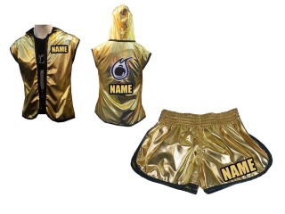 Boxset - Box-Hoodies und Boxhosen selber gestalten für Damen : Gold